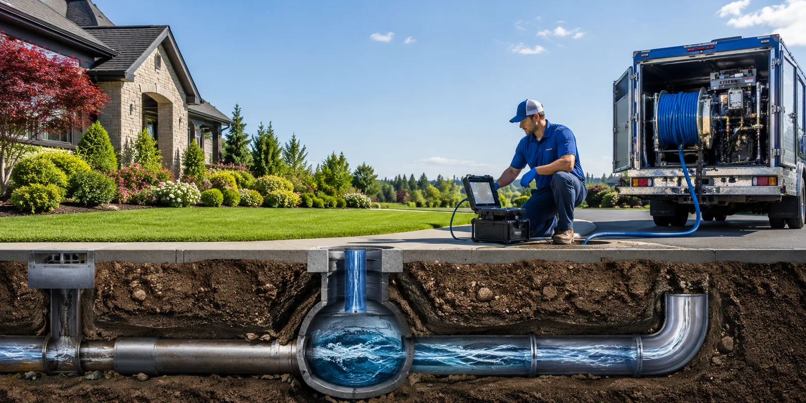 Drainage restoration information for Clear Brook, VA